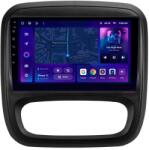  Autó navigáció MOSS M3 Opel Vivaro B 2014-2018 4+32GB 9" QLED Octa-core 2Ghz, Android 4G Bluetooth 5.1 DSP