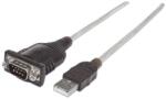 Manhattan Adaptor de cablu Manhattan - Adaptor de la USB la serial (port), 1, 8 cm 151849 (151849)