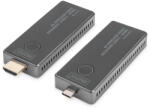 ASSMANN Set de prelungitor DIGITUS DS-55324 HDMI 4K 30 Hz cu WiFi și USB-C, 30 m