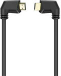 Hama Cablu HDMI Ethernet HAMA 205022, 1.5m, 4K, placat aur, negru (4047443434272)