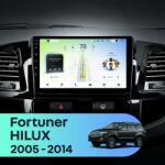  Autós navigáció Teyes CC4L DTS Toyota Hilux 2005-2015 6+64GB 9" QLED Qualcomm 2Ghz, Android 4G Bluetooth 5.1 DSP - B változat