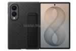 Samsung Z Fold8 szilikon telefonvédő kitámasztó, karbon minta, FEKETE (EF-XF971SBEGWW) (EF-XF971SBEGWW)