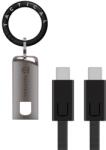 Tactical Cablu de date TACTICAL OODA LOOP tip Type-C - Type-C, 15 cm, NEGRU 57983127297 (57983127297)
