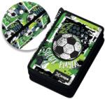 Graffiti Penar cu rechizite Graffiti Xscape - Football Soccer, 2 fermoare (269331) Penar