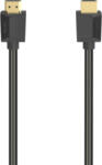 Hama Cablu HDMI Ethernet HAMA 205007, 5m, 4K HDR, placat aur, negru (4047443439390)