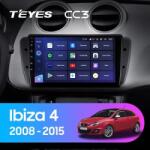  Autó navigáció AI asszisztenssel Teyes CC4 PRO Seat Ibiza 5 2017-2020 8+128GB 9.5" QLED, Android 13, 5G, 7.1 DSP, CarPlay