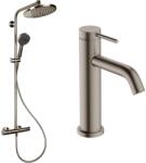 Hansgrohe Crometta set de baie perete cu termostat cu duș de ploaie || 88002390 (88002390)