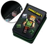 Graffiti Penar cu rechizite Graffiti Minecraft - Street, 2 fermoare (268331) Penar