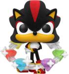 Funko Figurină Funko POP! Games: Sonic The Hedgehog - Shadow with Emeralds (Flocked) (Special Edition) #1300 (114911) Figurina