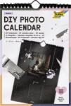 FOLIA Calendar de perete, creativ, 17x24 cm, 190 g, 13 pagini, FOLIA, cu fotografie personalizată, negru 23185 (23185)