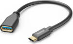 Hama Cablu adaptor OTG USB C - USB A HAMA 201605, negru (4047443487230)