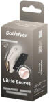 Satisfyer - Little Secret alsóba helyezhető, viselhető vibrátor, távirányítóval (fehér - elemes) - szeresdmagad