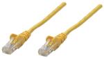 Manhattan Cablu Manhattan - Cablu de legătură U/UTP (RJ45 la RJ45, Cat6, 15 m, galben, cupru) 738606 (738606)