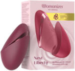 Womanizer - Next Liberty léghullámos csiklóizgató (bordó) - szeresdmagad