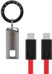 Tactical Cablu de date TACTICAL OODA LOOP tip C - tip C, 15 cm, ROȘU 57983127298 (57983127298)
