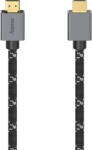 Hama Cablu HDMI HAMA 200504, 2m, 8K HDR, placat aur, gri-negru (4047443440907)