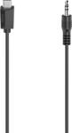 Hama Cablu audio USB-C - Jack 3.5 mm HAMA 200729, 0.75m, negru (4047443444844)