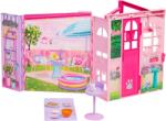 Mattel Casă de păpuși Barbie - Weekend Escape House, cu 10 accesorii și pisicuță (JMD27) Casuta papusi