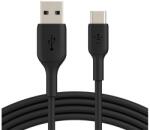Belkin BOOSTCHARGE USB-кабел за данни - Type-C, 15 см, ЧЕРЕН CAB001BT0MBK (CAB001BT0MBK)