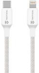Tactical Cablul de date TACTICAL STITCH THREAD pentru iPhone 14 Plus / 14 Pro Max / 14 Pro, tip Type-C - Lightning, 100 cm, ALB 57983126587 (57983126587)