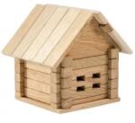 IGROTECO Set de construcție din lemn - Casă cu cutiuțe, 37 de piese