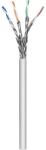 Manhattan Cable - S/FTP кабелна макара за монтаж на стена (100 м, мед, 23 AWG, LSZH, сертифицирана по CPR-Dca, Cat7, сива) 704922 (704922)