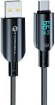 Forcell Cablu Forcell - F-Energy C272, USB-A/Type-C, 1.2 m, 66W, negru (5903396395239)