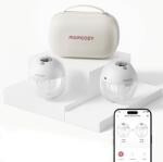 Momcozy M5 mellszívó alkalmazástámogatással - dupla szett, szürke