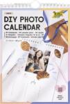FOLIA Calendar de perete, creativ, 17x24 cm, 190 g, 13 pagini, FOLIA, cu fotografie personalizată, alb 23182 (23182)
