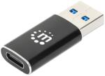 Manhattan Adaptor Manhattan - Adaptor USB-A la USB-C, negru 153980 (153980)