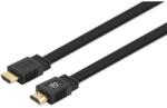 Manhattan Cablu Manhattan - HDMI la HDMI, variantă plată (HDR, HEC, ARC, 8K60Hz, HDR, 10 m, negru) 355643 (355643)