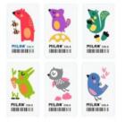 Tip-Top Milan: Radieră cu motive de animale - diverse modele