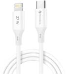 Forcell Cablu Forcell - F-Energy C346, USB-C/Lightning, 27W, 1 m, alb (5903396395376)