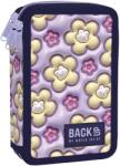 BackUP Penar cu accesorii BackUp 8 EW - Pastel Bunnies, 3 fermoare (710278) Penar