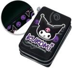 Graffiti Penar cu accesorii Graffiti Kuromi - Jolt, 2 fermoare (262331) Penar