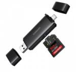 UGREEN Card Reader USB-C/USB-A 2-in-1 Ugreen CM803, SD+TF 312Mbps