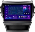  Autó navigáció MOSS M3 Hyundai Santa Fe 3 2013-2018 4+32GB 9" QLED Octa-core 2Ghz, Android 4G Bluetooth 5.1 DSP - C változat