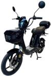 W-Tec Elektromos robogó W-TEC E-Greta II 12Ah 18", LED-es világítás, távirányító beépített riasztóval, áttekinthető digitális kijelző, 50 km hatótávolság fekete (30681-2)