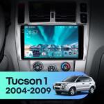  Autó navigáció Teyes CC4 Hyundai Tucson 1 2004-2009 6+64GB 10.36" QLED Octa-core 2.7Ghz, Android 4G Bluetooth 5.1 DSP