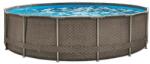 Polygroup Piscina Summer Waves cu cadru O 457x107 cm, pompa cu filtru, scara si prelata protectie incluse, 3785 l Piscina