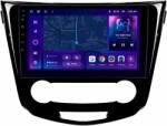  Autó navigáció MOSS M2 Nissan Qashqai 2 J11 2013-2017 4+64GB 10" IPS Octa-core 1.6Ghz, Android 4G Bluetooth 5.1 DSP - B változat