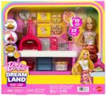 Mattel Set de joaca cu papusa, Barbie Dream Land, Pizza Shop, JMK21 Papusa Barbie
