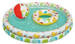 Bestway Piscina gonflabila Bestway Summer, cu minge si colac, 122 x 20 cm, 137 l Piscina