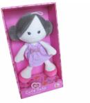 Man Yuk Toys Păpușă de pluș cu rochiță mov - 30 cm (LS295 9) Papusa
