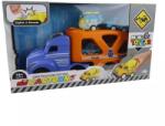 Man Yuk Toys Camion transportator de mașini cu efecte de sunet și lumină, cu mașinuțe (068 303)
