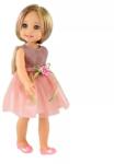 Man Yuk Toys Păpușă de joc stând în picioare, de 38 cm, cu rochiță roz deschis (LS1502 1) Papusa