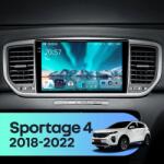  Autó navigáció Teyes CC4 Kia Sportage 4 2018-2020 6+128GB 9.5" QLED Octa-core 2.7Ghz, Android 4G Bluetooth 5.1 DSP - A változat