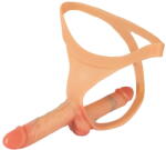 SESSO Strap on Double Penis Thong