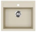 BLANCO Evido Quadro 6 gránit mosogatótálca 56, 5x51 cm, bézs (BL-105540)