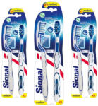 Signal White Now White System medium fogkefe (3x2 db) + AJÁNDÉK Super Mario uzsonnás doboz